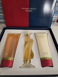 Susan Lucci Invitation Double-Sided Parfum & Cologne Shower Gel  Gift Set Read - Picture 1 of 11