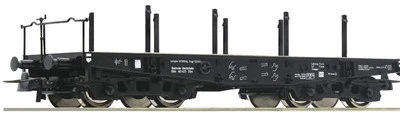 Roco DRG Flat Car 46385 HO Scale DC - Image 1 of 3