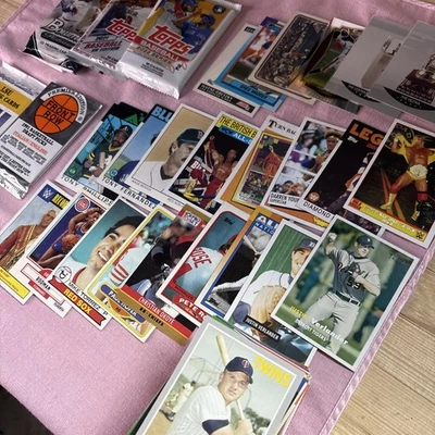 Bundle Lot - Baseball, Basketball, Wrestling- 2005 Topps All time fan favorites - Image 1 of 4