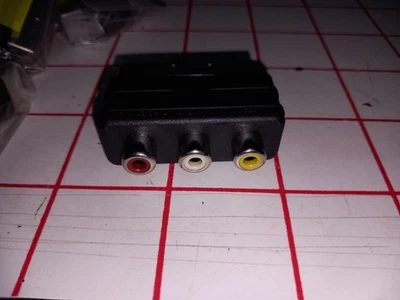 adattatore rca scart play station 1 One originale - Immagine 1 di 3