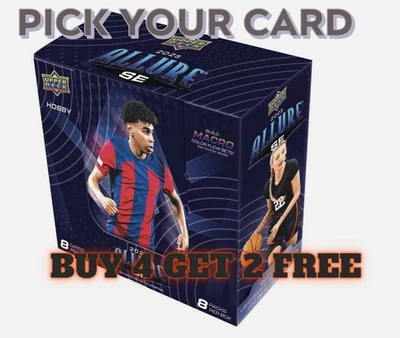 2025 Upper Deck Allure Se - Escolha sua base de cartas, inserções, paralelos e /numerados - Imagem 1 de 4