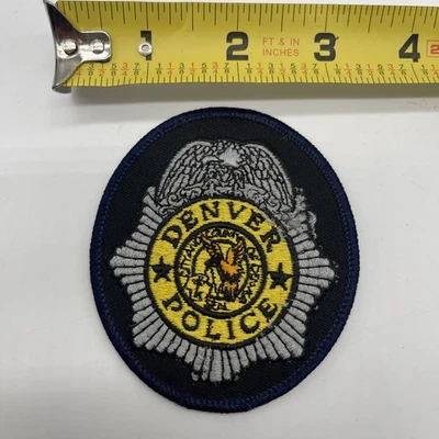 Parche Eagle de error de oficial de policía del estado de Colorado Denver en la parte superior Foto 1 de 4