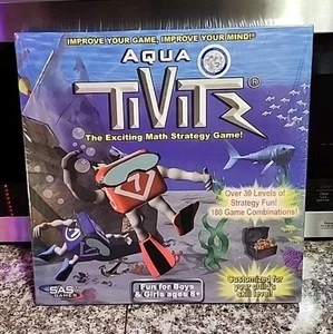 SAS Game Aqua Tivitz: Math strategy Game for 8+(Boys & Girls)NEW Old Stock 2006 - Picture 1 of 2