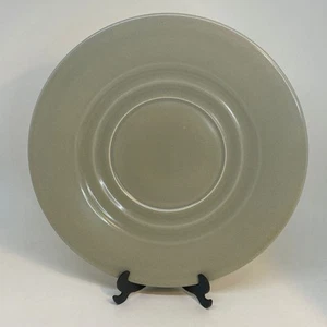 Vintage BRANKSOME CHINA Graceline CAKE SERVING PLATE Elephant Grey and Forest Gr - Picture 1 of 3
