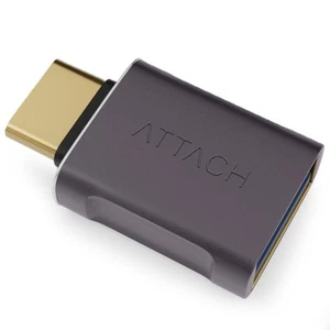 USB-A in USB-C Adapter Stecker Konverter anschließen - Bild 1 von 5