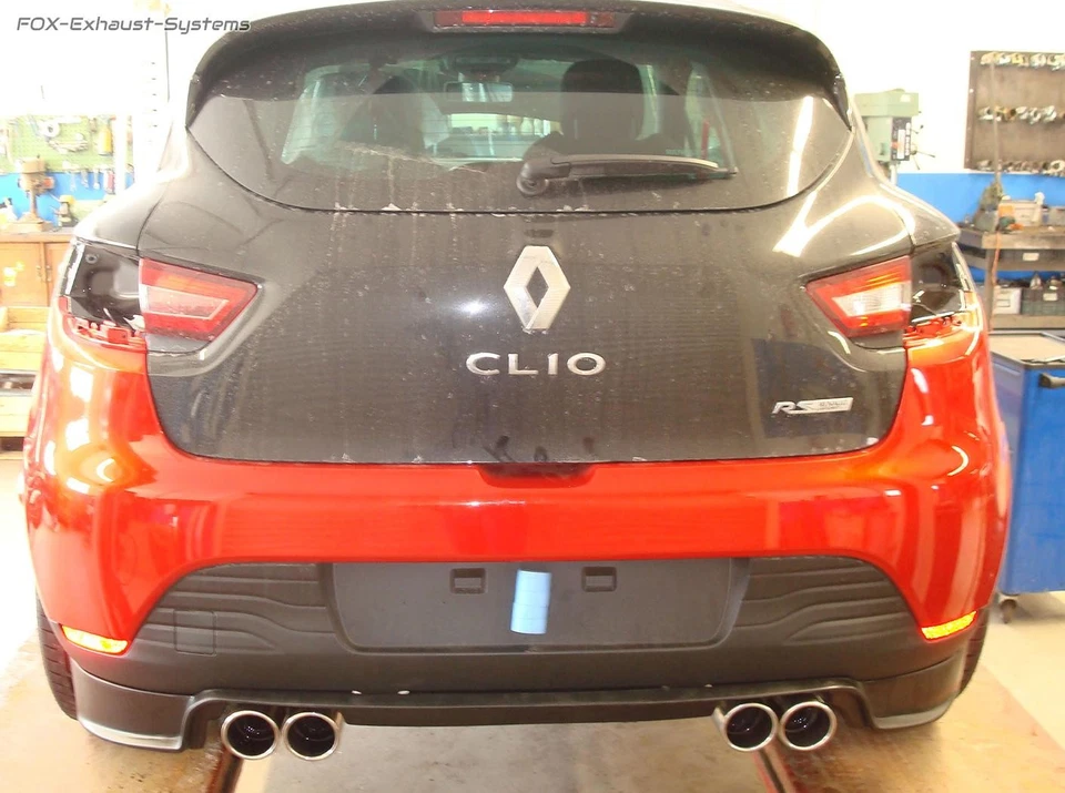 Stainless Steel Duplex Racing Complete System Renault Clio 4 Rs Je 2x90mm - Image 1 of 1