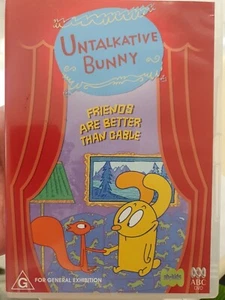 UNTALKATIVE BUNNY RARE DVD TV SERIES FRIENDS ARE BETTER THAN CABLE ANIMATION - Bild 1 von 3
