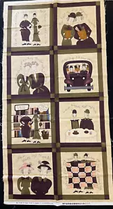 BEST FRIENDS PANEL BY SANDY GERVAIS FOR MODA, 23" x 44" - Picture 1 of 1
