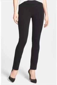 Diane Von Furstenberg Pants Womens 0 Lupa Black Skinny Ankle Leggings Stretch - Picture 1 of 11
