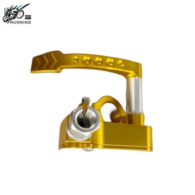 Acelerador de polegar de tarugo dourado para Yamaha Banshee YFZ350 YFZ450 Sportrax TRX450R - Imagem 1 de 4