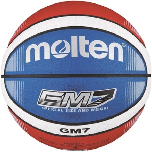 molten GMX indoor outdoor Basketball - Blau Weiß Rot - BGMX7-C BGMX6-C BGMX5-C