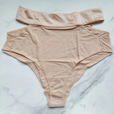 Soma TellTale The Dreamer Retro Brief Panty Peekaboo Light Nude SZ S - Image 1 of 4
