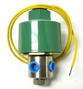 ASCO Solenoid Valve 1/4" 3-Way 316S/S HB832094 VOLTS/HZ 120/60 110/50 ASC158 - Picture 1 of 2