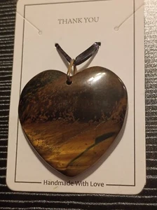 ~ Stunning Tiger Eye Pendant Healing Stone Wicca Pagan - Picture 1 of 1