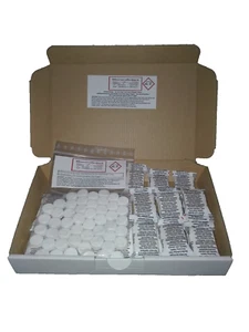 50 Reinigungstabs und 15 Entkalkungstabletten Tabs für Siemens EQ6 plus EQ7 plus - Picture 1 of 10