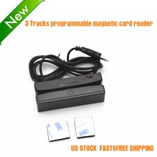 3 Tracks programmable Magnetic card reader Msr100 Usb Otg/Rs232 Us