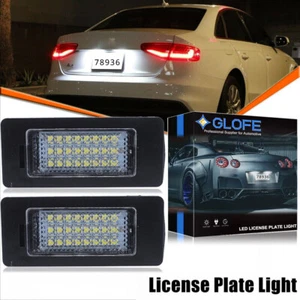 2X Luz Placa 6000K Blanca 24 LED para BMW E60 E90 F30 E92 Serie 3/4/5 - Imagen 1 de 7