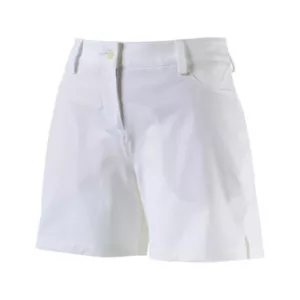 NEW Women's PUMA Solid Golf Short 5" Bright White - Pick Size - Picture 1 of 1