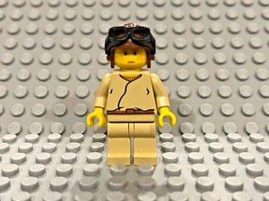 LEGO Minifigure Star Wars Anakin Skywalker (Brown Aviator Cap) sw0007 Naboo 7141 - Picture 1 of 4