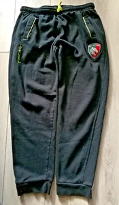 Kooga Leicester Tigers Rugby Tracksuit Bottoms sweat pants joggers Large - Picture 1 of 4
