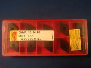 NIB Carbide Inserts Sandvik DNMA 432 3015 K15 (P10) 10-Pack - Picture 1 of 1