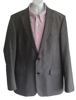 ABRIGO DEPORTIVO BLAZER 42L HOMBRE GRIS cuadros chaqueta Perry Ellis Foto 1 de 4