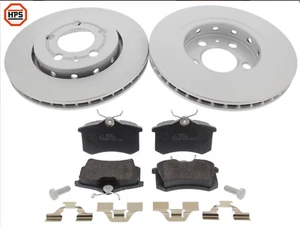 Juego de frenos discos de freno con pastillas de freno eje trasero para VW GOLF IV, BORA I - Imagen 1 de 3