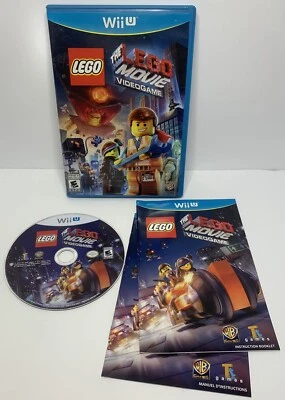 The LEGO Movie Videogame (2014 Nintendo Wii U, NTSC, Cib) Canadian - Image 1 of 4