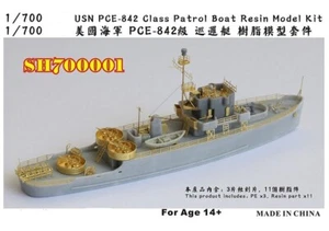 SHOBBY SH700001 1/700 WWII USN PCE-842 Class Patrol Boat Resin Model Kit - Picture 1 of 1