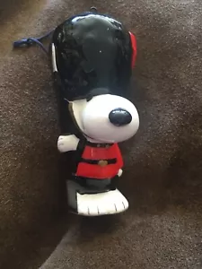 RARE Vintage SNOOPY ORNAMENT International Series Britain Royal Guard - Picture 1 of 9