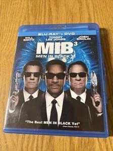 Men in Black 3 Blu-ray DVD Bonus Disc 3 Disc Set Will Smith Tommy Lee Jones - Picture 1 of 11
