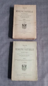 Traité de médecine naturelle scientifique basée sur l'emploi exclusif ... - 2 t. - Imagen 1 de 5