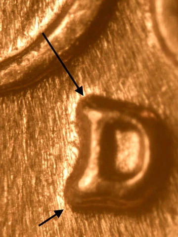 1961-D WRPM#63 D/D Tilted Ch/Gem BU/Uncirculated Red Lincoln Cent Error Cover