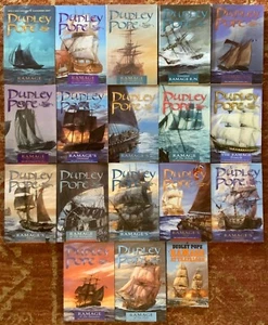 Lot of 18 (#1-18) LORD RAMAGE Complete Series Set Trade Paperback by Dudley Pope - Imagen 1 de 3