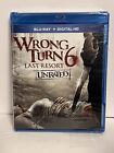 Wrong Turn 6 (Blu-ray, 2014) NEU Chris Jarvis Sadie Katz Aqueela Zoll Chris 
