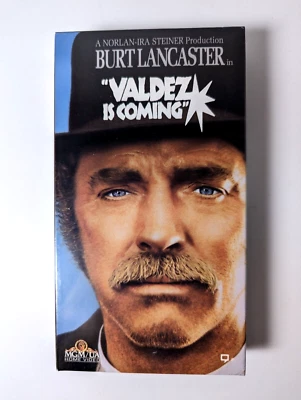 VHS Valdez is Coming SEALED 1993 Release of 1971 Film with Burt Lancaster Foto 1 de 4