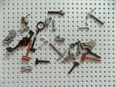 LEGO Minifigura Accesorio Utensilio Lote de 25 Herramientas Colores Mezclados 8 Foto 1 de 2