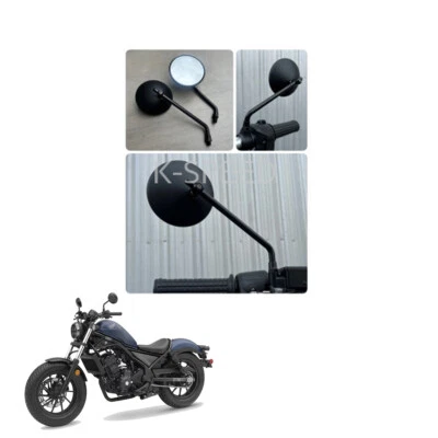 Pair Side Rear View Mirror For Honda Rebel 300 500 CMX 2017 - 2022 - Imagem 1 de 4