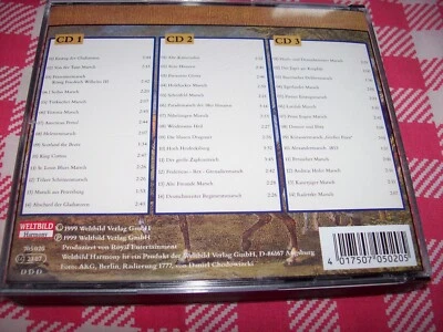 MÄRSCHE AUS ALLER WELT - 3'er CD/WELTBILD/DDD/Vg+ - Bild 1 von 3