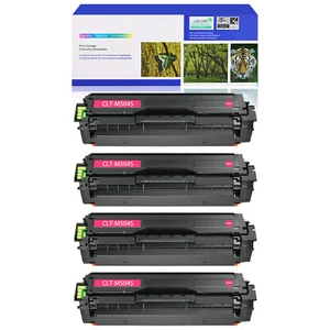4PK CLT-M504S Magenta Toner for Samsung M504S CLP-415 CLP-415N CLP-415NW - Afbeelding 1 van 24