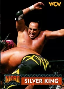 1999 Topps WCW/nWo Nitro Vintage Wrestling Card #17 Silver King - Picture 1 of 2