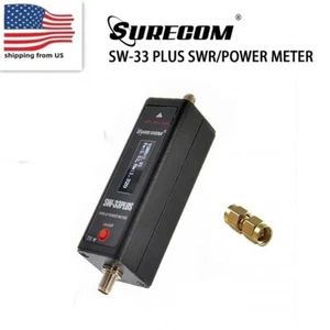 Surecom SW-33Plus Mini RF Power & SWR Meter VHF/UHF 125-525 MHz Tester Counter - Picture 1 of 8