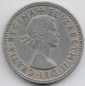 1961 Great Britain One Shilling Collectible Coin - Picture 1 of 2