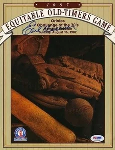 Earl Weaver Signed Psa/dna Old Timers Program Authentic  - Picture 1 of 1