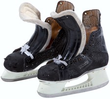 Paul Coffey Signed Game Used Bauer Super Feet Iii Hockey Skates Hof Penguins Gai