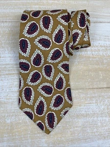 "Corbata vintage Chaps Ralph Lauren cachemir 100 % seda para hombre hecha en EE. UU. 58"" X 4""" - Imagen 1 de 7