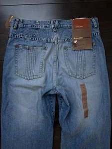 NWT Sean John Vintage Jeans Mens 36x30 Blue Baggy Skater Y2k Wide Leg - Picture 1 of 10