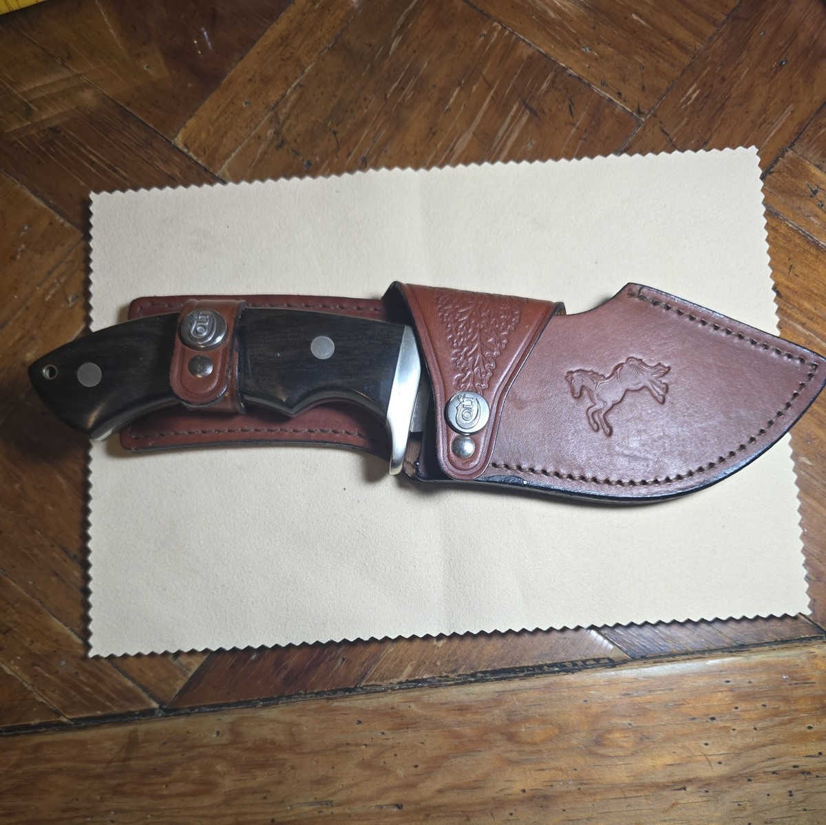 Combination Wood Handle Bowie Collectible Modern Factory Combination Wood Handle Bowie Collectible Modern Factory