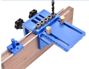 Woodworking Drilling Positioner Round Timber Tenon Drill 3-in-1 Positioner  - Picture 1 of 14