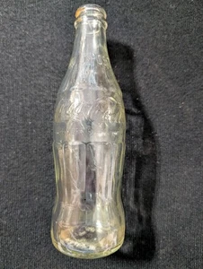 Coca Cola Clear "No Refill" Bottle - Picture 1 of 2